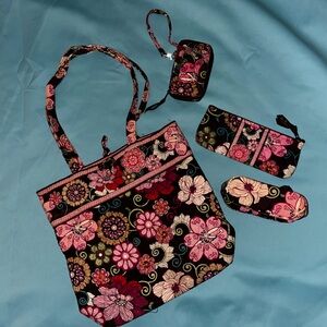 Vera Bradley Mod Floral Pink Lot
